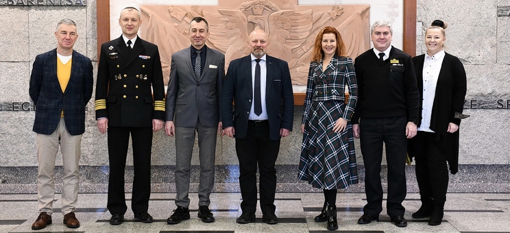 Przedstawiciele Wydziału Zarządzania i AMW, fot. K. Miłosz