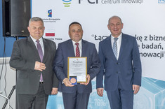 Od lewej: S. Kruczek, prof. PRz K. Tereszkiewicz, J. Kubrak, fot. B. Motyka