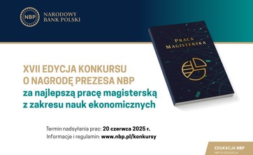 onkursy NBP na najlepsze prace magisterskie, doktorskie i habilitacyjne – edycja 2025,
