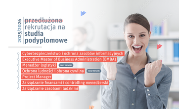 Trwa rekrutacja na studia podyplomowe 2025/2026