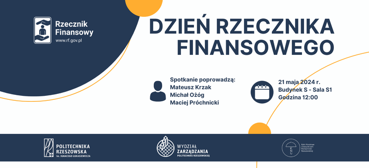 Dzień Rzecznika Finansowego na Politechnice Rzeszowskiej,