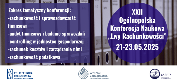 XXII edycja Ogólnopolskiej Konferencji Naukowej “Lwy Rachunkowości”,
