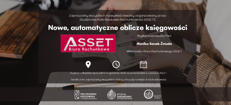 Grafika informująca o wydarzeniu, graf. Kinga Dębska