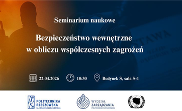 Seminarium naukowe „Bezpieczeństwo wewnętrzne w obliczu współczesnych zagrożeń”,