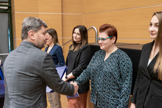 Wręczenie nagród Rektora za osiągnięcia naukowe w 2021 r.