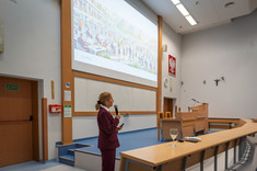 Spotkanie władz Wydziału Zarządzania PRz z pracownikami,