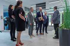 Uroczyste otwarcie strefy relaksu dla studentów Wydziału Zarządzania,