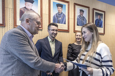 Certyfikaty Trans.eu Group dla Studentów Logistyki WZ,