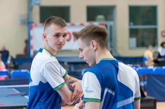 Tenisiści KU AZS PRz Szymon Seroka i Piotr Chłodnicki, fot. A. Surowiec