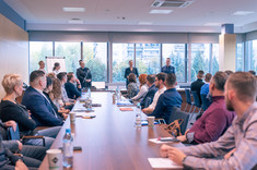 Uczestnicy studiów podyplomowych Master of Business Administration, fot. A. Surowiec