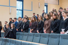 Ślubowanie studentów, fot. Arkadiusz Surowiec