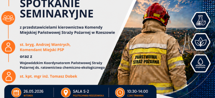 Spotkanie seminaryjne z przedstawicielami PSP,