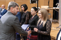 Wręczenie nagród Rektora za osiągnięcia naukowe w 2021 r.