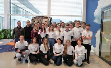 Wizyta studyjna SKNL „LogON” w MTU Aero Engines Polska,