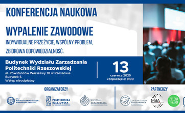 Konferencja: „Wypalenie zawodowe – indywidualne przeżycie, wspólny problem, zbiorowa odpowiedzialność”,