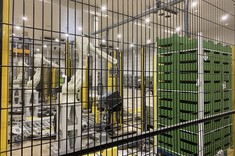 Wizyta studyjna studentów logistyki w nowoczesnym centrum dystrybucji firmy Amplus,