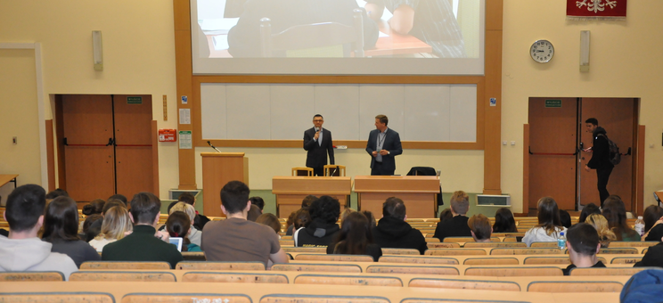 Wykład pt.: „Rola Urzędu Dozoru Technicznego w bezpiecznej eksploatacji urządzeń transportu bliskiego"