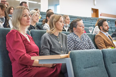 Spotkanie władz Wydziału Zarządzania PRz z pracownikami,