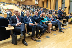 Od lewej: dr Michał Kurtyka, Ireneusz Zyska, Karol Rabenda, Jolanta Sawicka, Władysław Ortyl, Dariusz Urbanik, fot. A. Surowiec