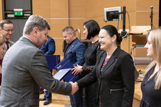 Wręczenie nagród Rektora za osiągnięcia naukowe w 2021 r.