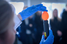 Warsztaty prowadzone podczas Dnia Otwartego Wydziału Zarządzania