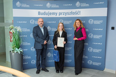 Wręczenie nagród laureatom XIV Konkursu Wiedzy Finansowo–Bankowej,
