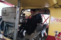 Za sterami samolotu Jak 12