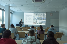 Zajęcia z praktykiem na WZ w ramach Via Carpatia,