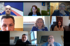 Uczestnicy konferencji (zrzut ekranu).