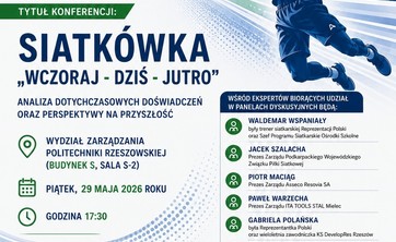 „Siatkówka: Wczoraj – Dziś – Jutro. Analiza dotychczasowych doświadczeń oraz perspektywy na przyszłość”,