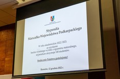 Stypendia Marszałka Województwa Podkarpackiego,