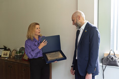 Uroczyste otwarcie strefy relaksu dla studentów Wydziału Zarządzania,