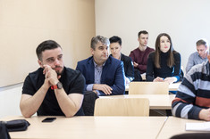 Słuchacze 14. edycji „Podyplomowych studiów menedżerskich”, fot. A. Surowiec