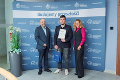 Wręczenie nagród laureatom XIV Konkursu Wiedzy Finansowo–Bankowej,