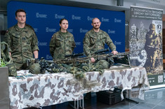 Stanowisko 3. Podkarpackiej Brygady Obrony Terytorialnej, fot. Arkadiusz Surowiec