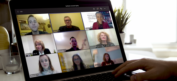 Uczestnicy seminarium (zrzut ekranu).