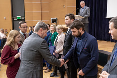 Wręczenie nagród Rektora za osiągnięcia naukowe w 2021 r.