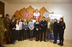 Studenci Wydziału Zarządzania z wizytą w 1. Batalionie Strzelców Podhalańskich,