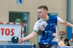 Tenisista KU AZS PRz Szymon Seroka, fot. A. Surowiec.
