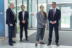 Uroczyste otwarcie strefy relaksu dla studentów Wydziału Zarządzania,