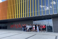 Wizyta studyjna studentów III roku kierunku logistyka,