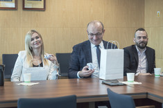 Słuchacze studiów MBA podczas inauguracji, fot. A. Surowiec