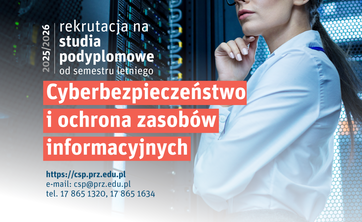 Rekrutacja na 4. edycję studiów podyplomowych z cyberbezpieczeństwa,