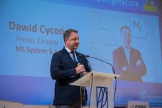 Dawid Cycoń, Prezes Zarządu, współzałożyciel ML System S.A., Laureat Nagrody im. Ignacego Łukasiewicza za wkład w rozwój energetyki odnawialnej, fot. A. Surowiec