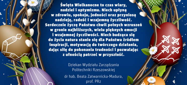 Życzenia z okazji Świąt Wielkanocnych