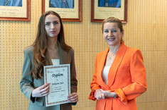 Wręczenie nagród laureatom XI Konkursu Wiedzy Finansowo – Bankowej,