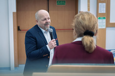 Spotkanie władz Wydziału Zarządzania PRz z pracownikami,