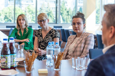 Od lewej: Wioletta Pytko, Małgorzata Kawalec, Aneta Rogoz | fot. Arkadiusz Surowiec