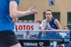 Tenisistka KU AZS PRz Karolina Piasecka, fot. A. Surowiec.