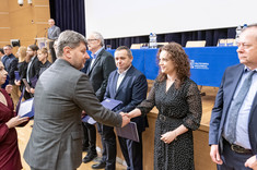 Wręczenie nagród Rektora za osiągnięcia naukowe w 2021 r.